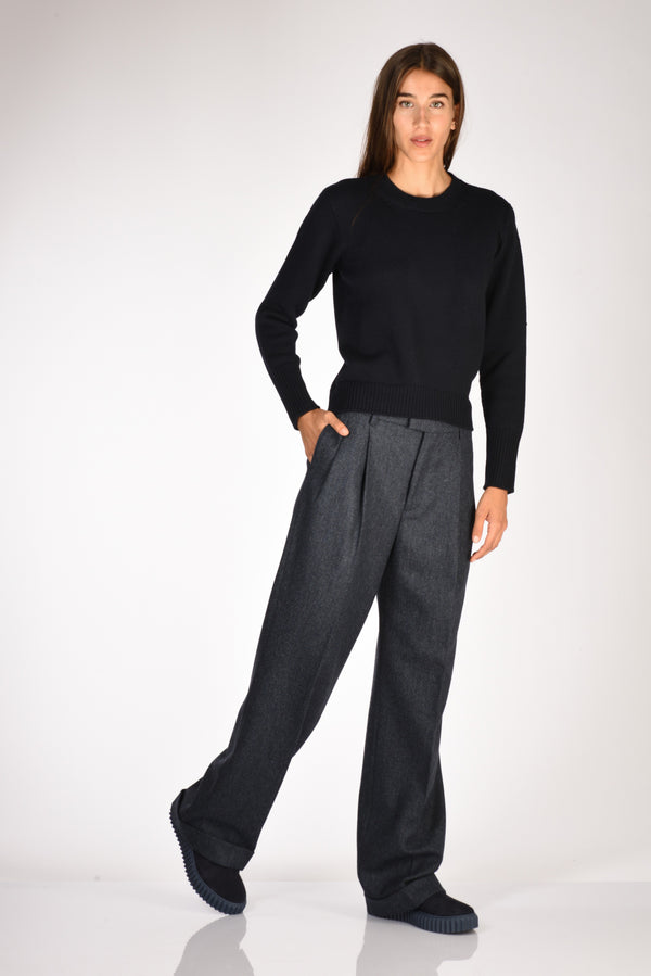 Berwich Pantalone Simona Blu Donna-2