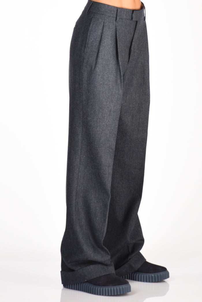 Berwich Pantalone Simona Blu Donna - 5