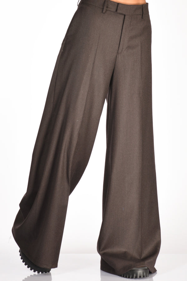 Berwich Pantalone Nina Marrone Donna