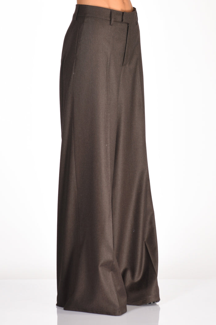 Berwich Pantalone Nina Marrone Donna - 5