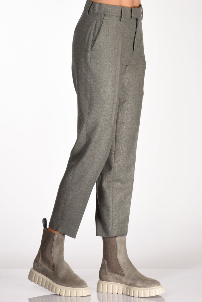 Berwich Pantalone Brigitta Grigio Donna - 5