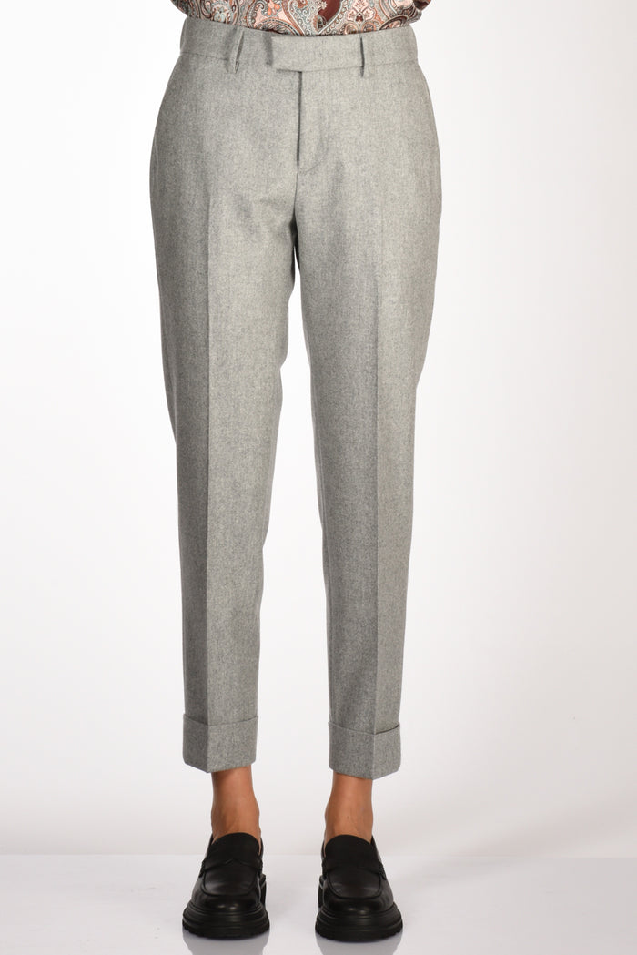 Berwich Pantalone Alice Grigio Melange Donna - 3