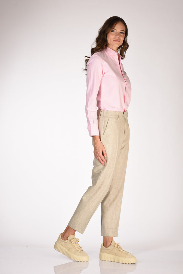 Berwich Pantalone Alice Beige Donna-2