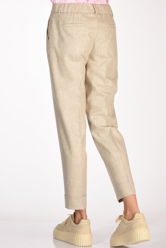 Berwich Pantalone Alice Beige Donna - 6