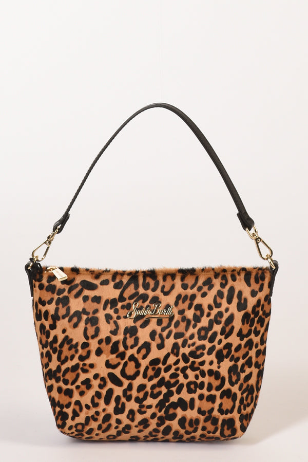 Mc2 Saint Barth Borsa Aline Beige/nero Donna