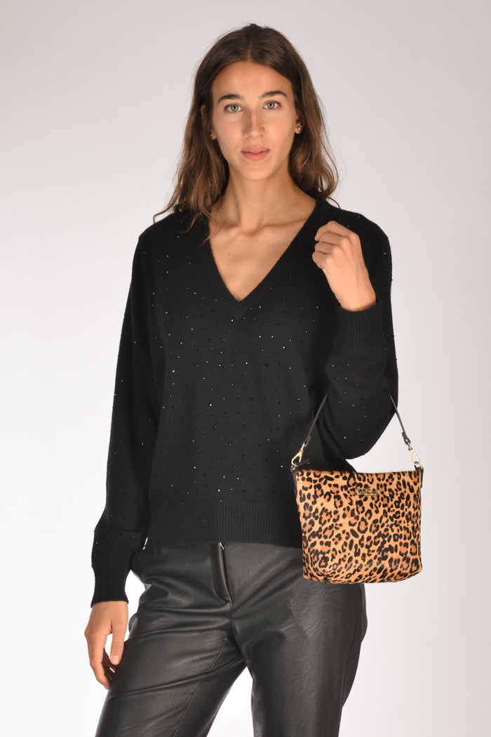 Mc2 Saint Barth Borsa Aline Beige/nero Donna - 2
