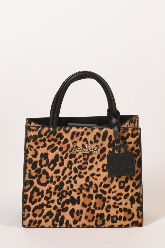 Mc2 Saint Barth Borsa Mini Beige/nero Donna - 1