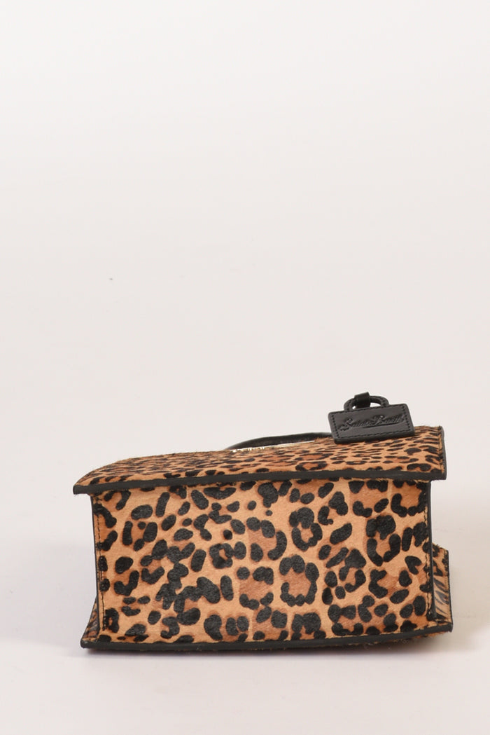 Mc2 Saint Barth Borsa Mini Beige/nero Donna - 6