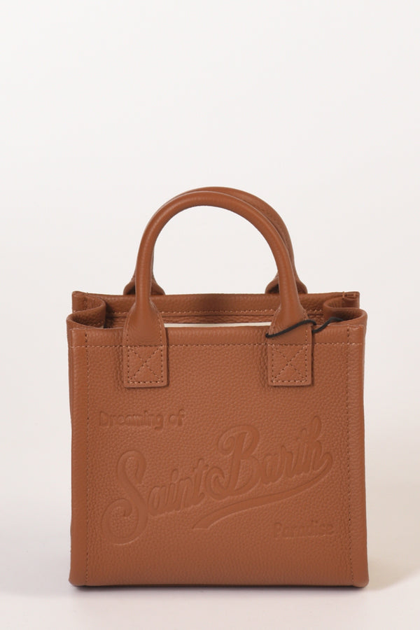 Mc2 Saint Barth Vanity Mini Beige Cuoio Donna