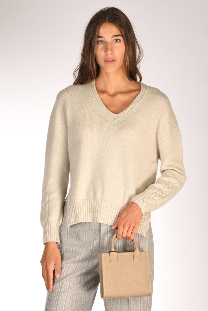 Mc2 Saint Barth Vanity Mini Beige Donna - 2