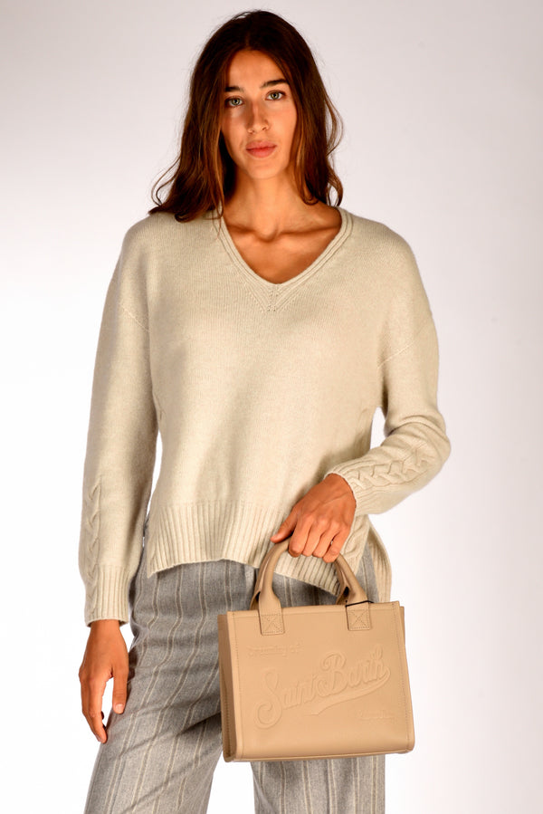 Mc2 Saint Barth Vanity Midi Beige Donna-2