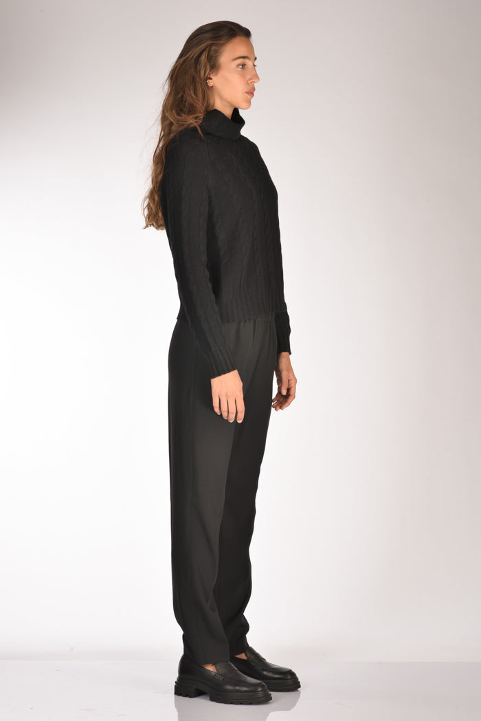 Anne Claire Maglia Cratere Nero Donna - 4