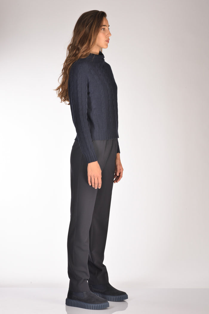 Anne Claire Maglia Cratere Blu Donna - 4