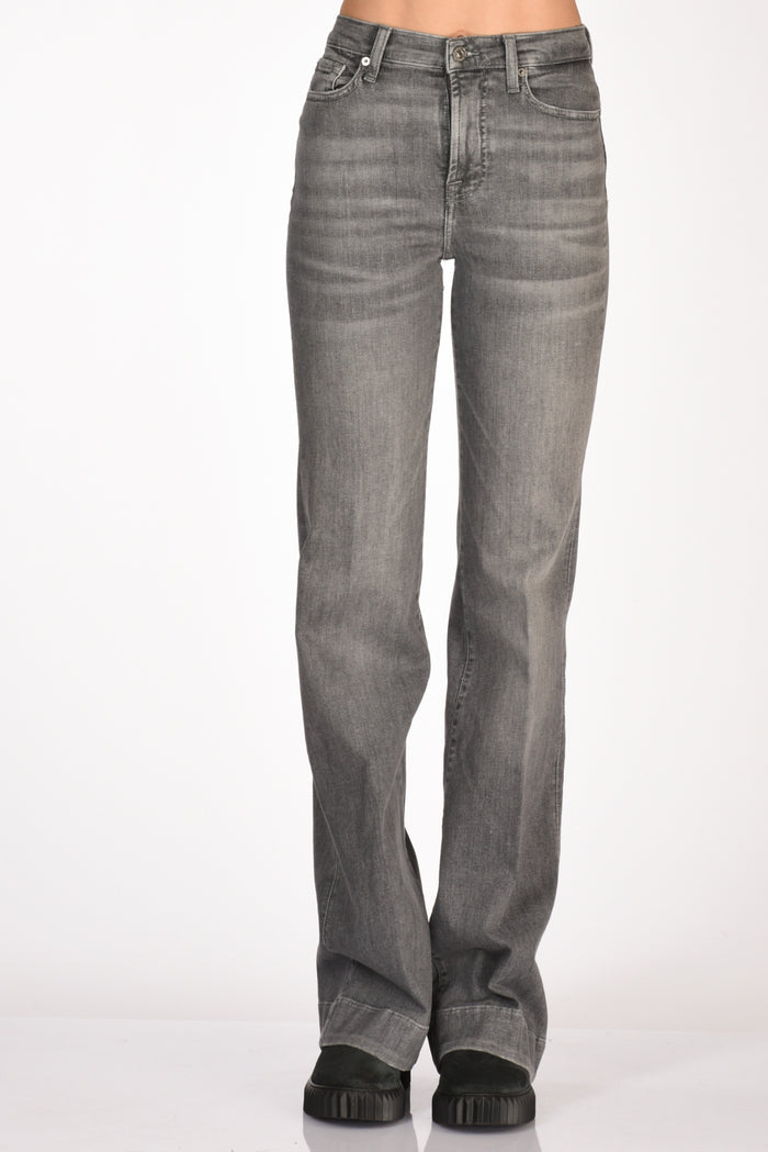 7 For All Mankind Jeans Dojo Grigio Donna - 3