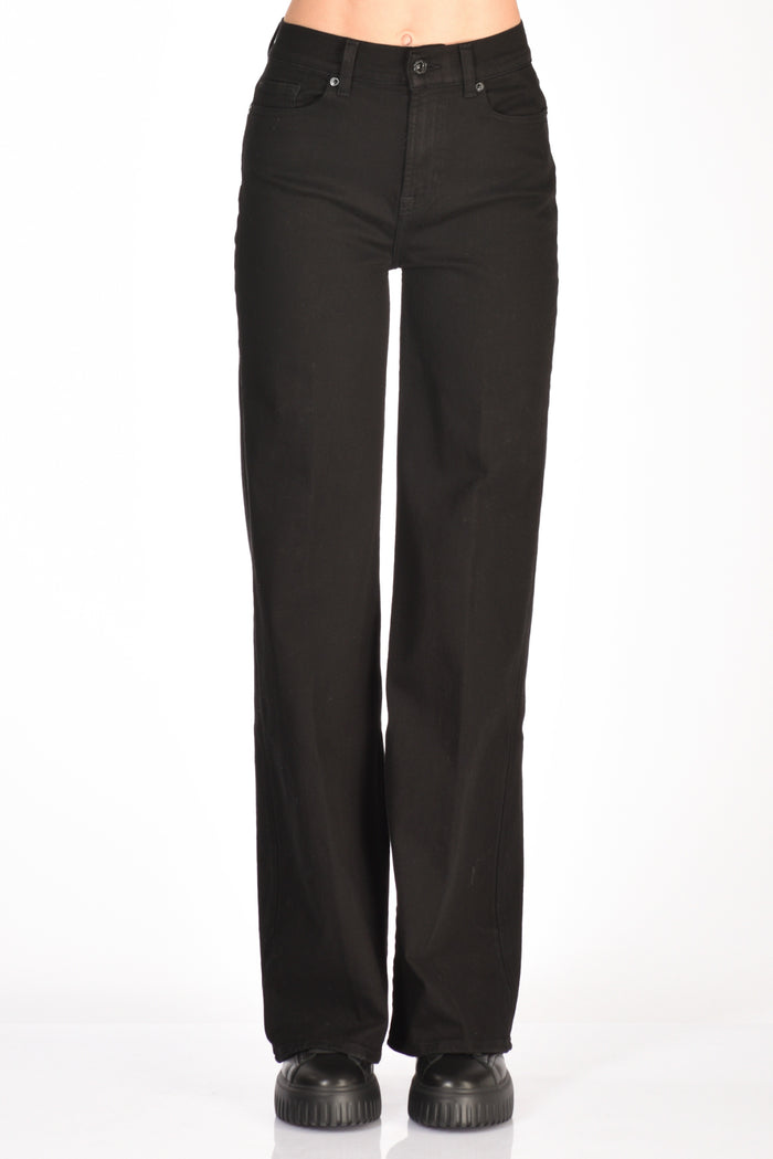 7 For All Mankind Jeans Lotta Nero Donna - 3