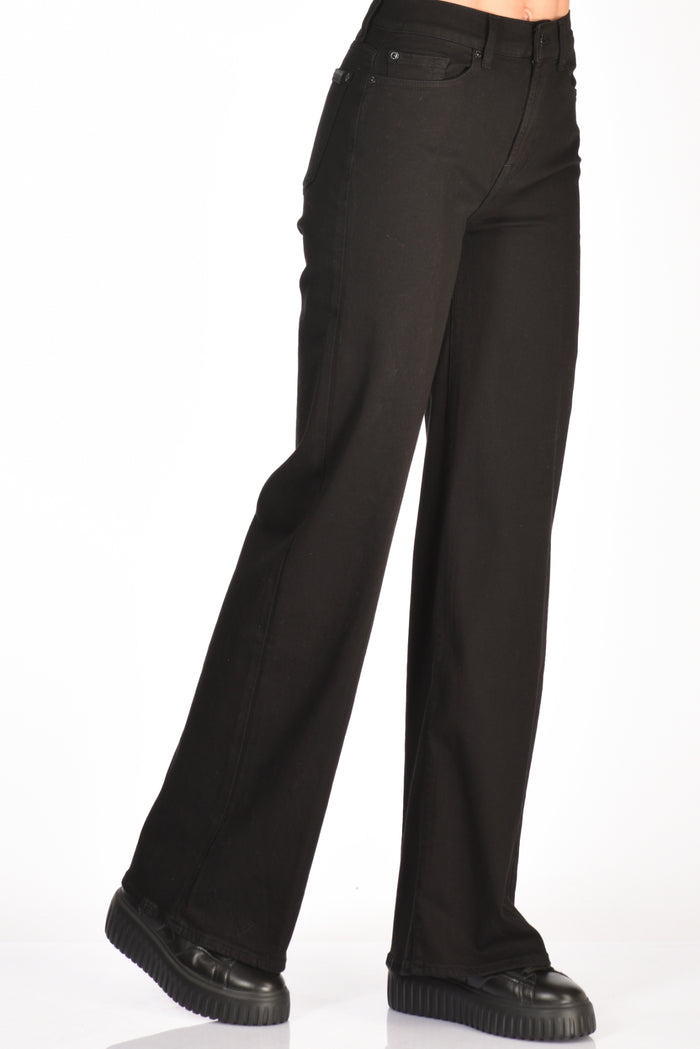 7 For All Mankind Jeans Lotta Nero Donna - 4