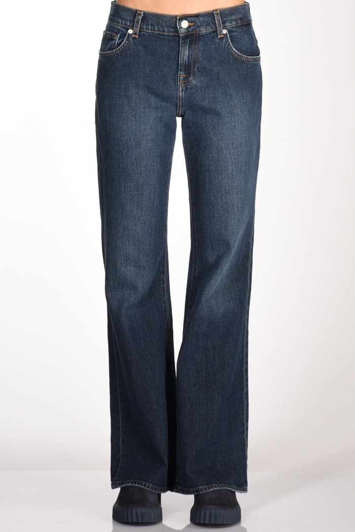 7 For All Mankind Jeans Spencer Blu Donna - 3