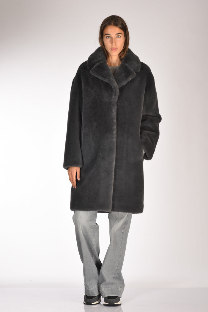 Stand Studio Ecofur Camille Grigio Donna - 1