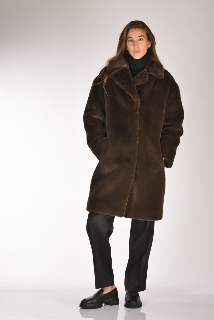 Stand Studio Ecofur Camille Marrone Donna - 1