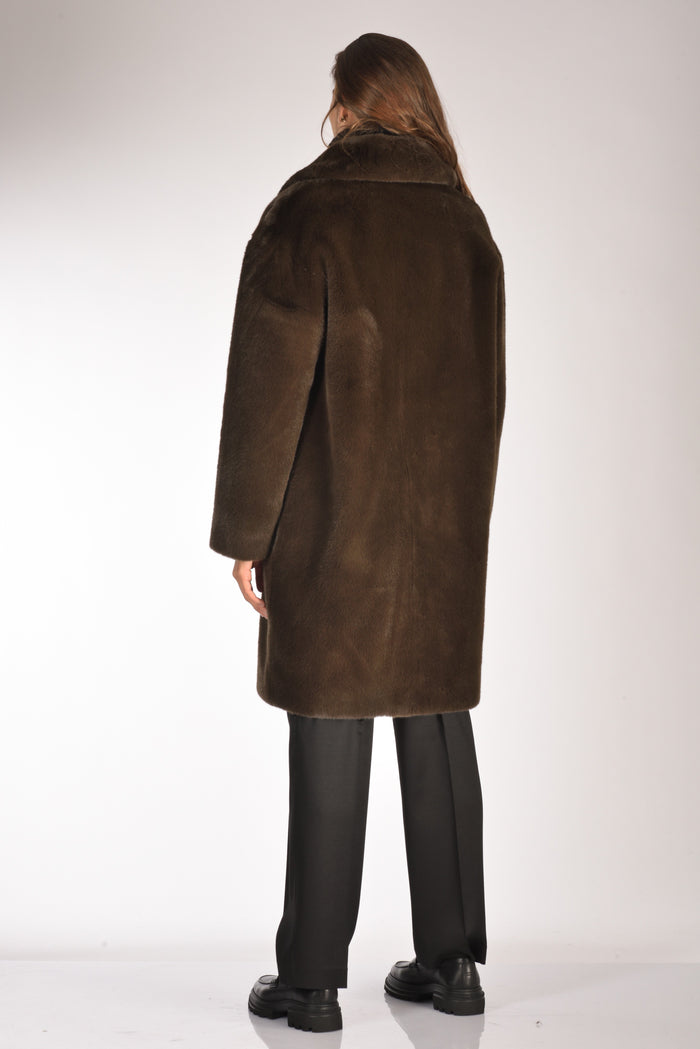 Stand Studio Ecofur Camille Marrone Donna - 5
