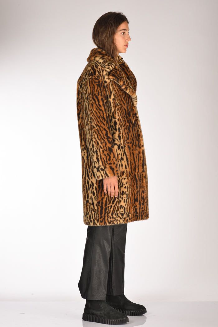 Stand Studio Ecofur Camille Beige/nero Donna - 4