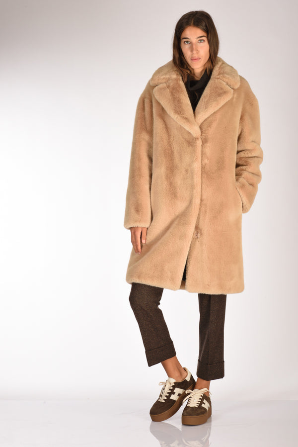 Stand Studio Ecofur Camille Beige Donna