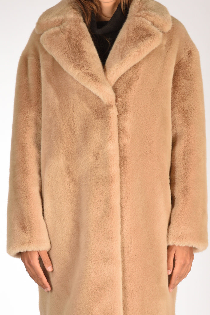 Stand Studio Ecofur Camille Beige Donna - 3