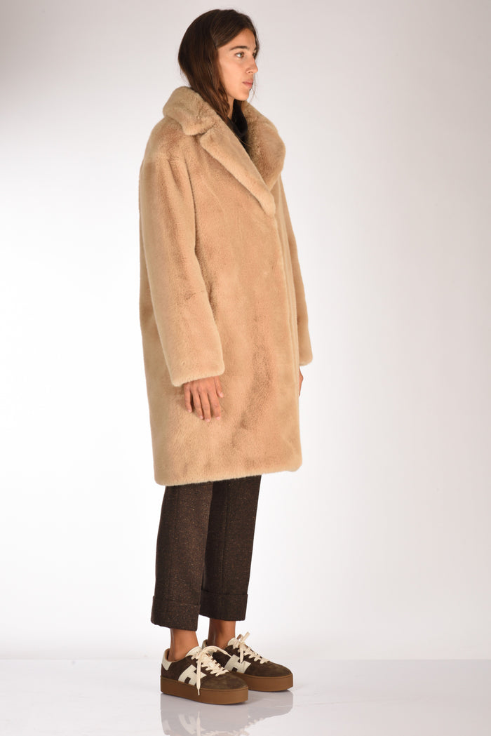 Stand Studio Ecofur Camille Beige Donna - 4