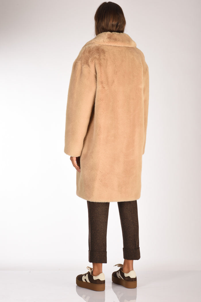 Stand Studio Ecofur Camille Beige Donna - 5