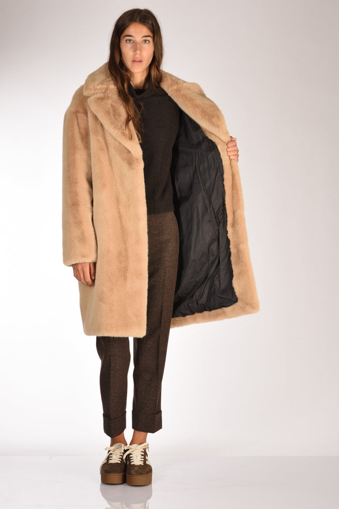 Stand Studio Ecofur Camille Beige Donna - 6