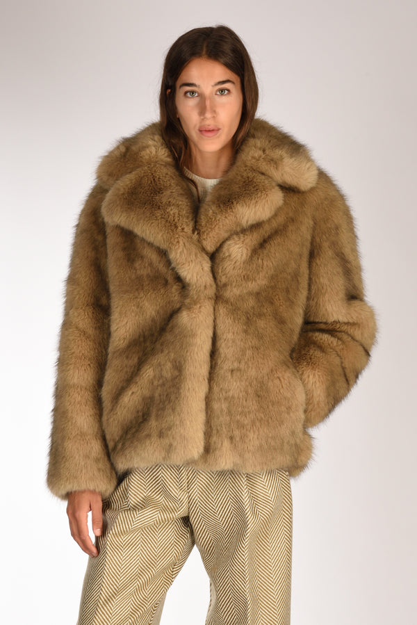 Stand Studio Ecofur Valentina Beige Donna