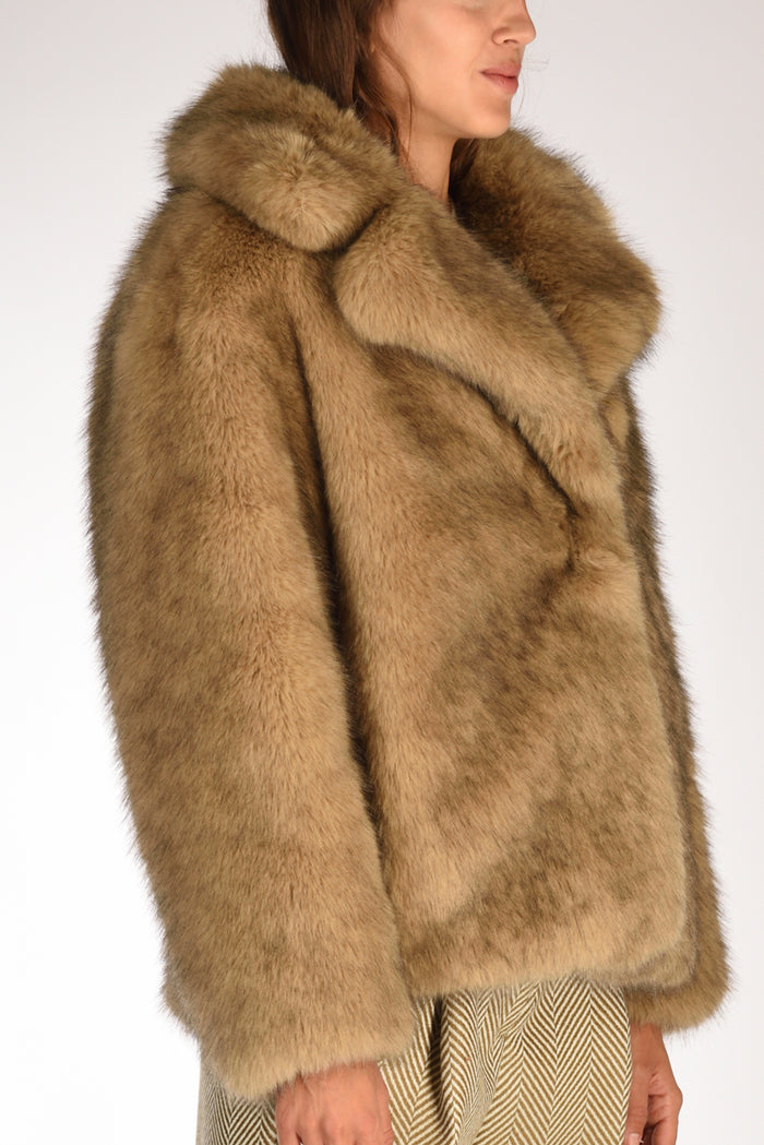 Stand Studio Ecofur Valentina Beige Donna - 3