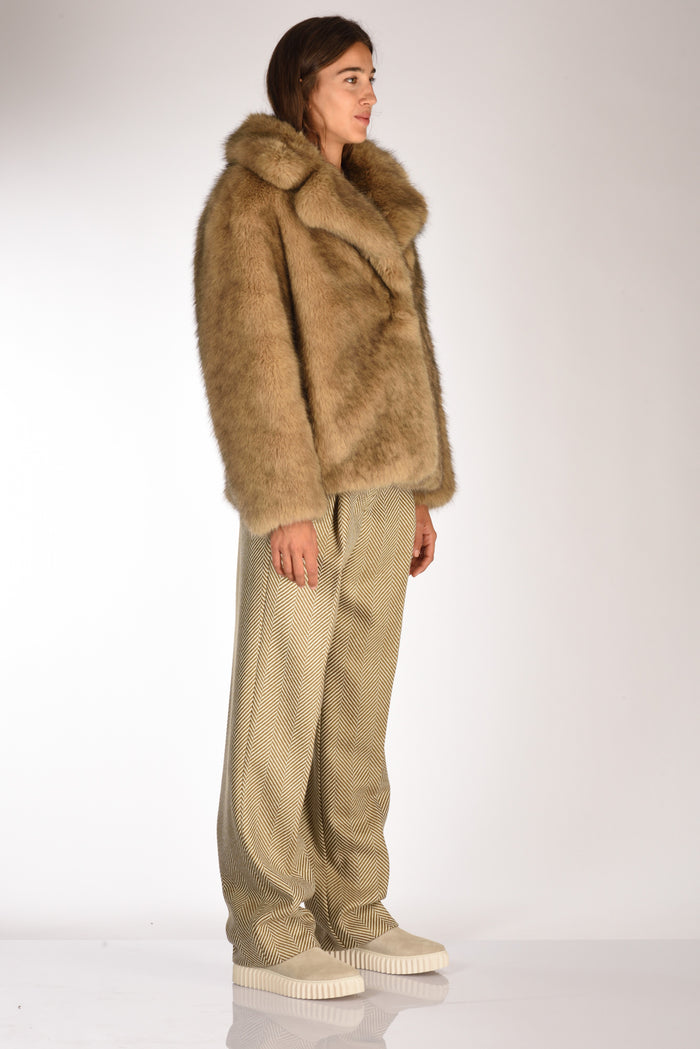 Stand Studio Ecofur Valentina Beige Donna - 4