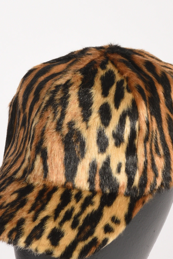 Stand Studio Cappello Ecofur Beige/nero Donna - 3