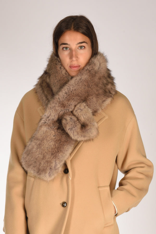 Stand Studio Sciarpa Lone Beige Donna