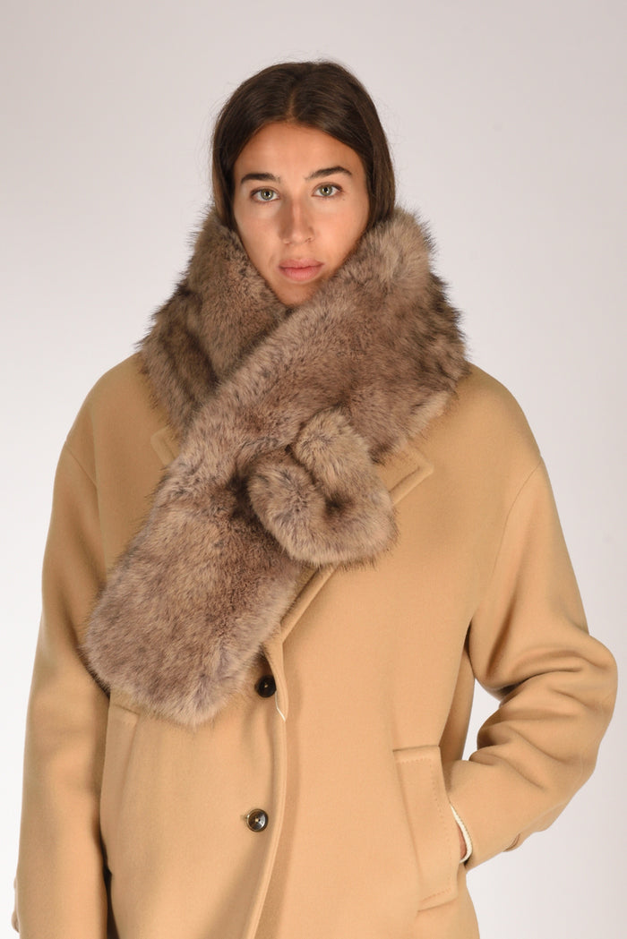 Stand Studio Sciarpa Lone Beige Donna - 1