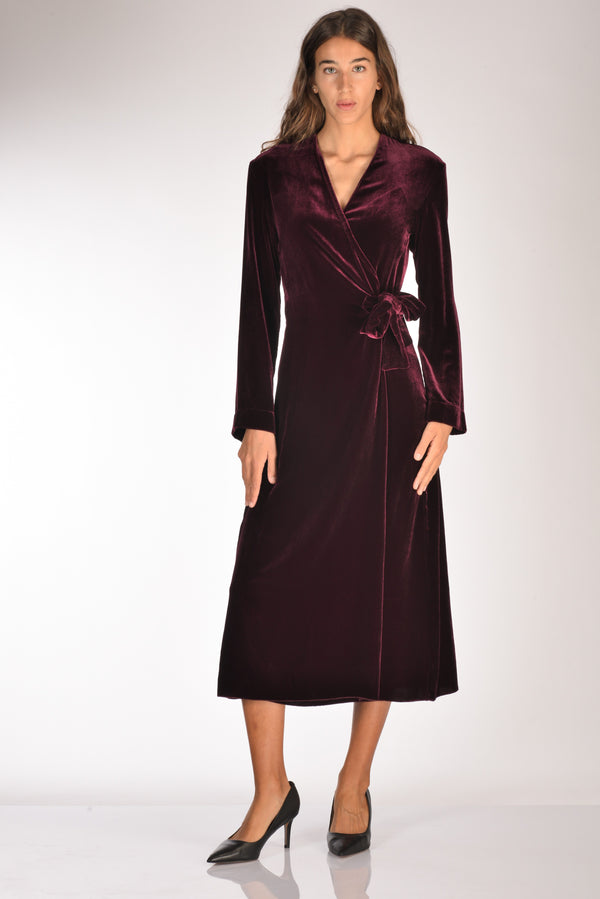 Forte Forte Abito Velluto Bordeaux Donna