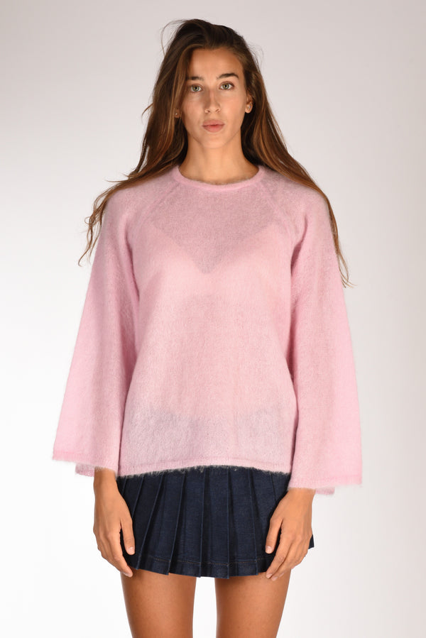Forte Forte Maglia Mohair Rosa Donna-2