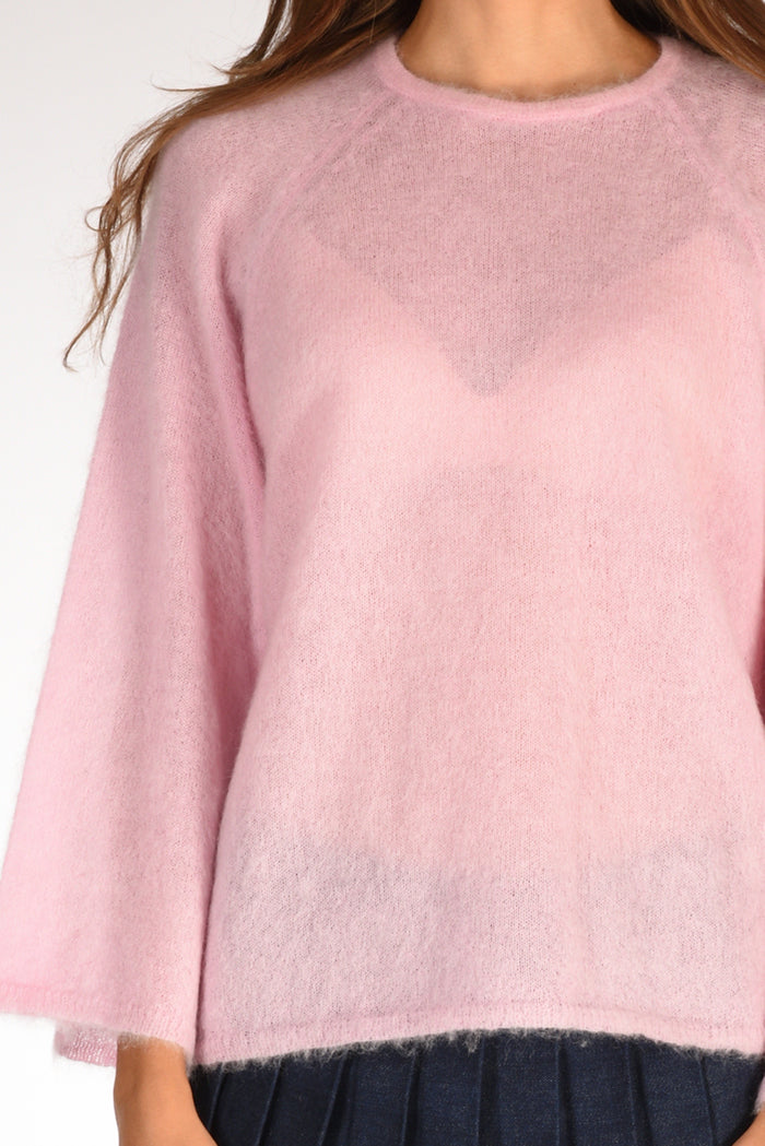 Forte Forte Maglia Mohair Rosa Donna - 3