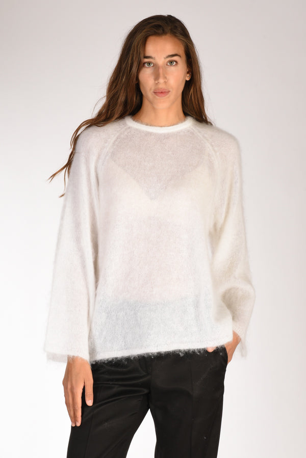 Forte Forte Maglia Mohair Bianco Donna