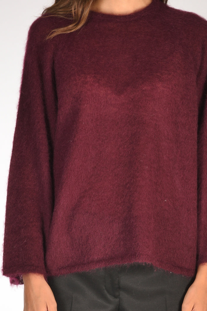 Forte Forte Maglia Mohair Bordeaux Donna - 3