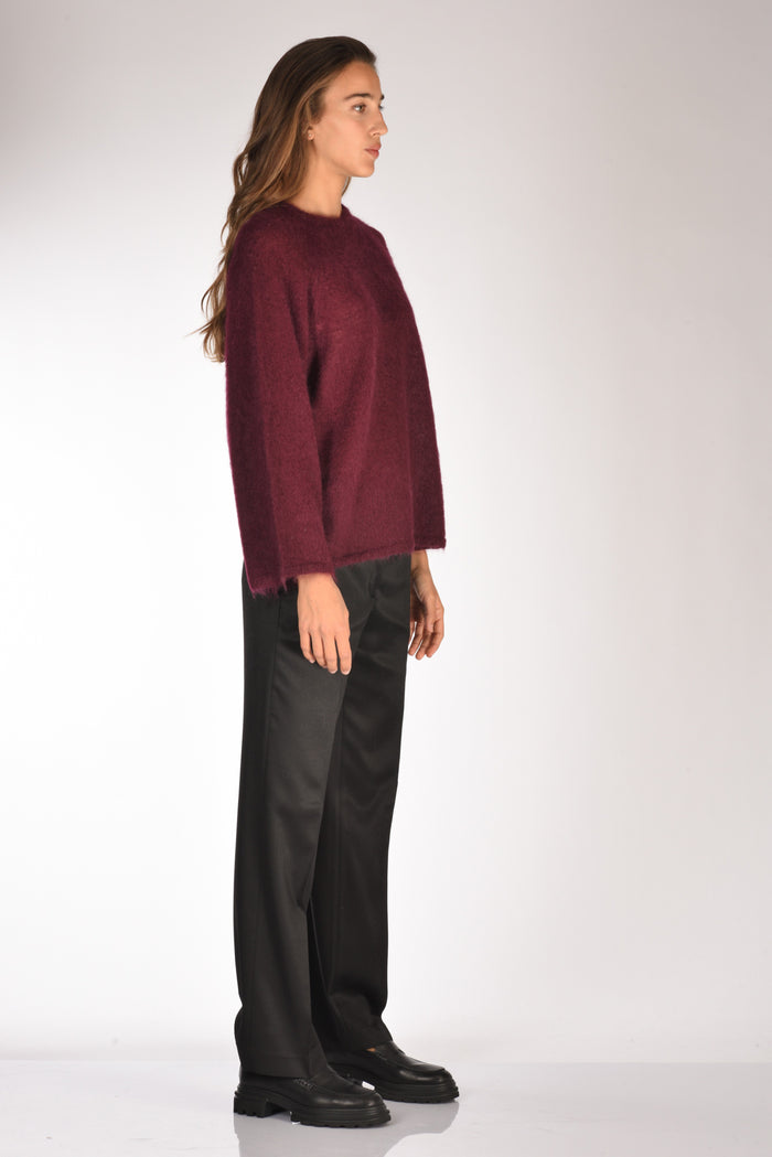 Forte Forte Maglia Mohair Bordeaux Donna - 4