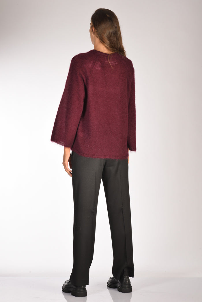 Forte Forte Maglia Mohair Bordeaux Donna - 5