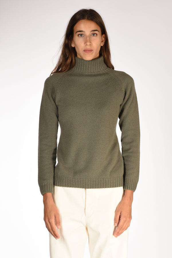Five Collo Alto Verde Donna-2
