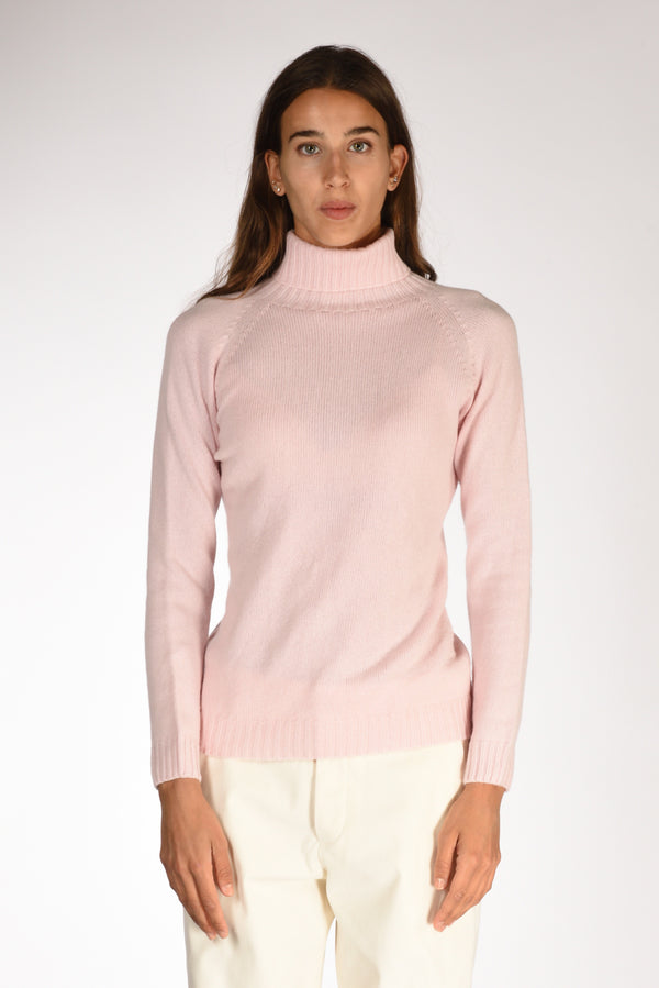 Five Collo Alto Rosa Chiaro Donna-2