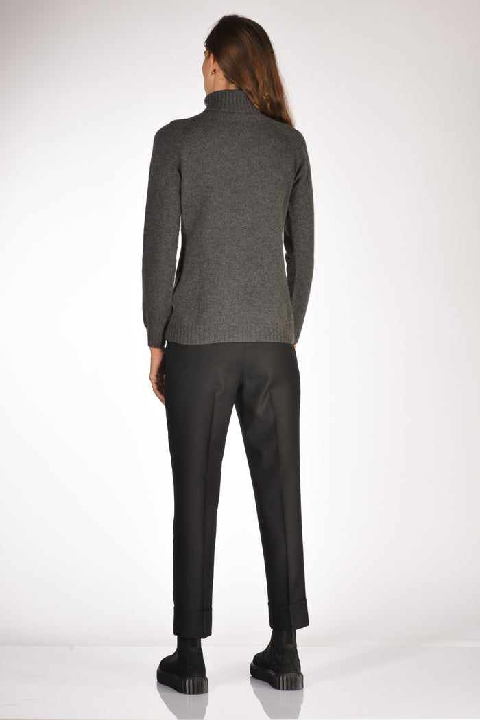Five Collo Alto Grigio Scuro Donna - 5