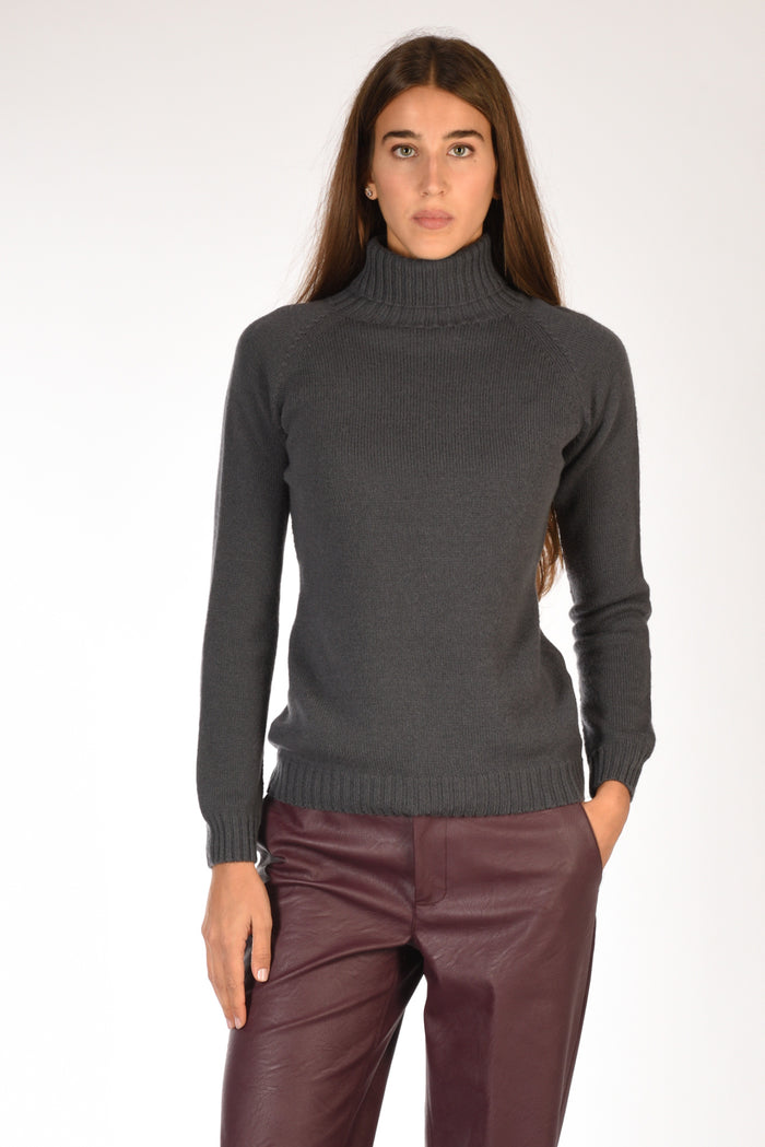 Five Collo Alto Grigio Asfalto Donna - 1