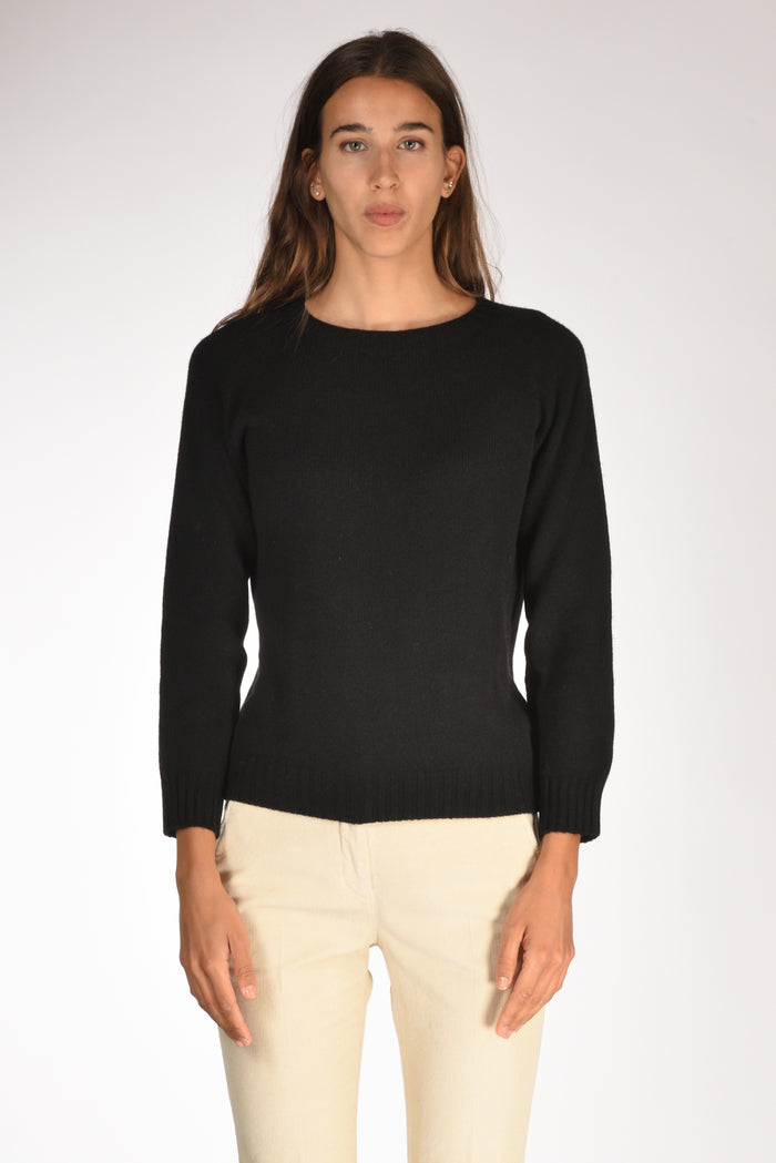 Five Maglia Girocollo Nero Donna - 2