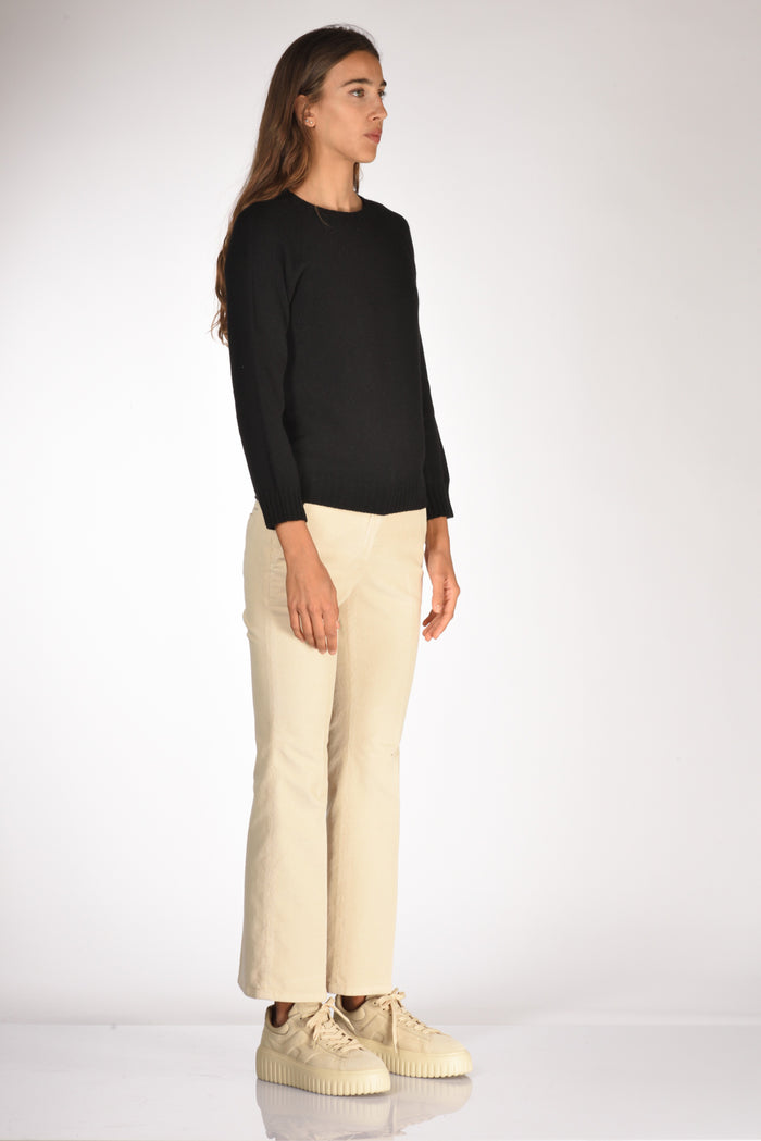 Five Maglia Girocollo Nero Donna - 4