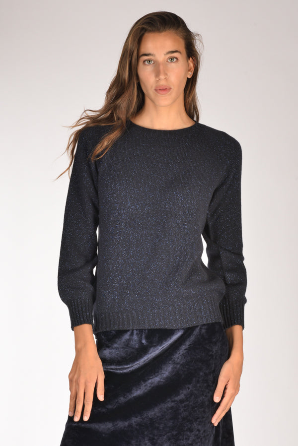 Five Maglia Girocollo Blu/bluette Donna